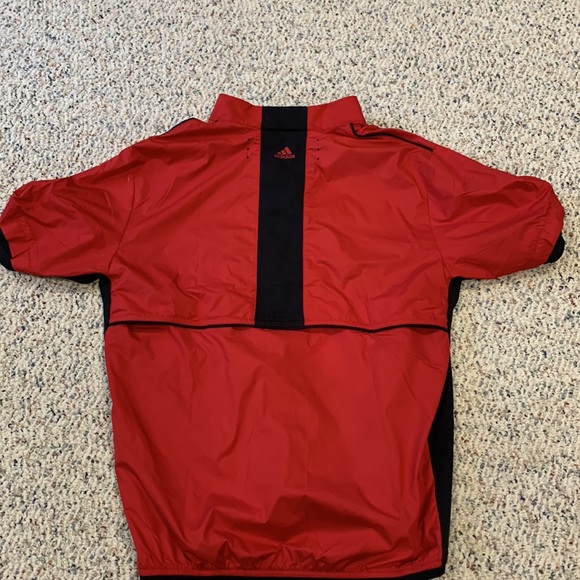 adidas Jackets & Coats Adidas Short Sleeve Golf Windbreaker Poshmark